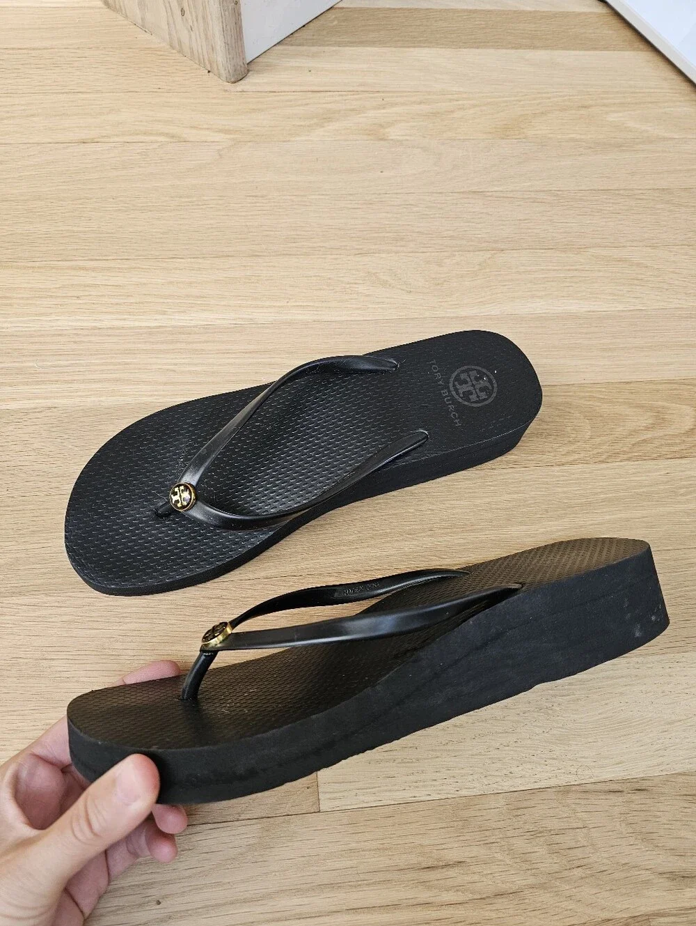 Tory Burch Platform Wedge Flit Flop - Hard to find!